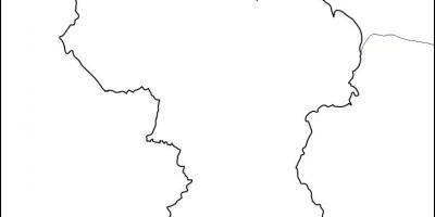 Prázdna mapa Guyana